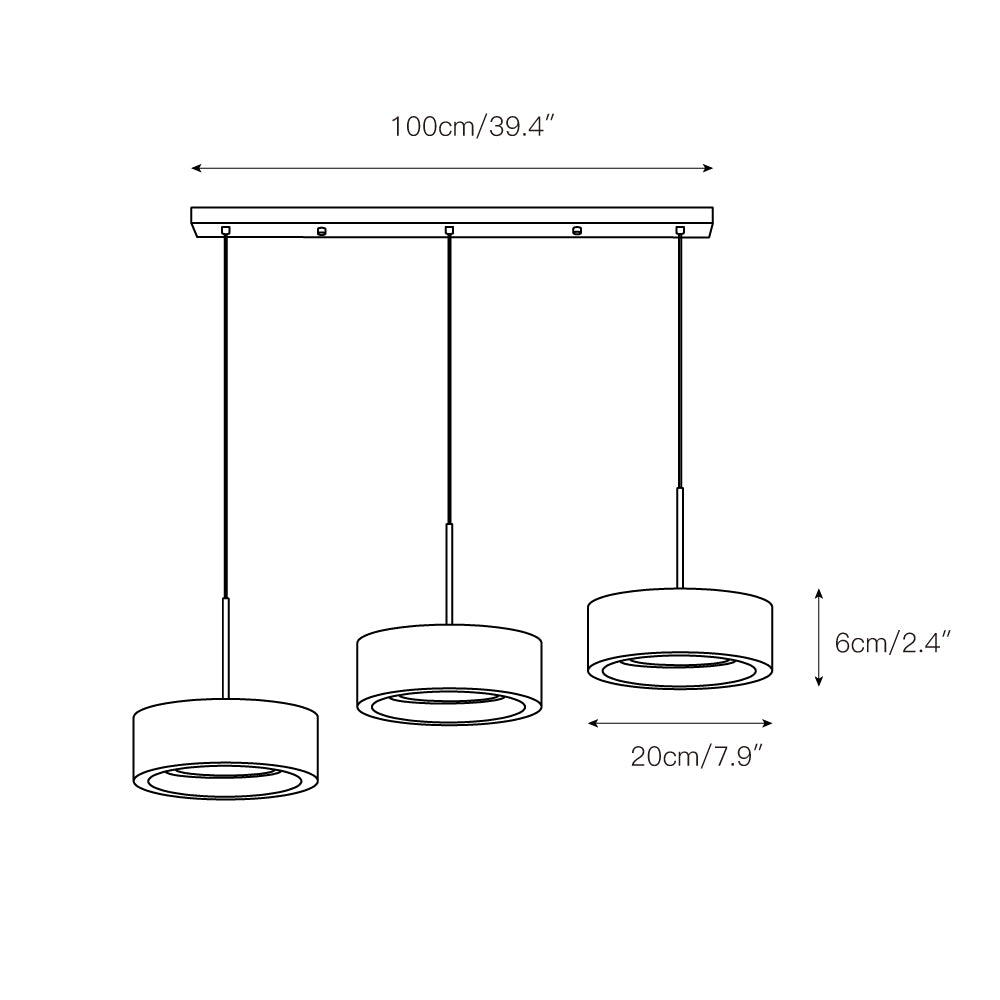 Elancourt Pendant Lamp D664