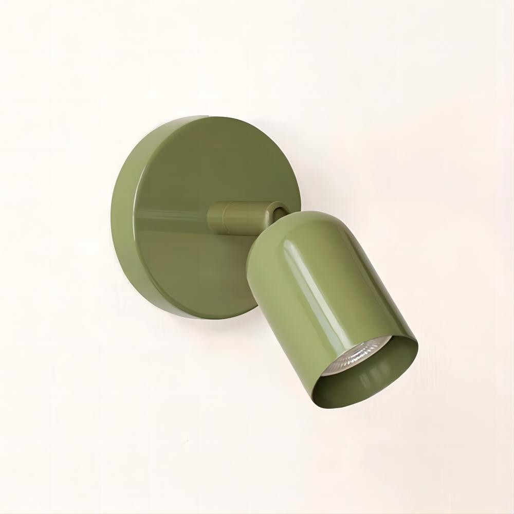 Colorful Bauhaus Cylinder Wall Lamp - Modern Ambient Light for Living Spaces KL15