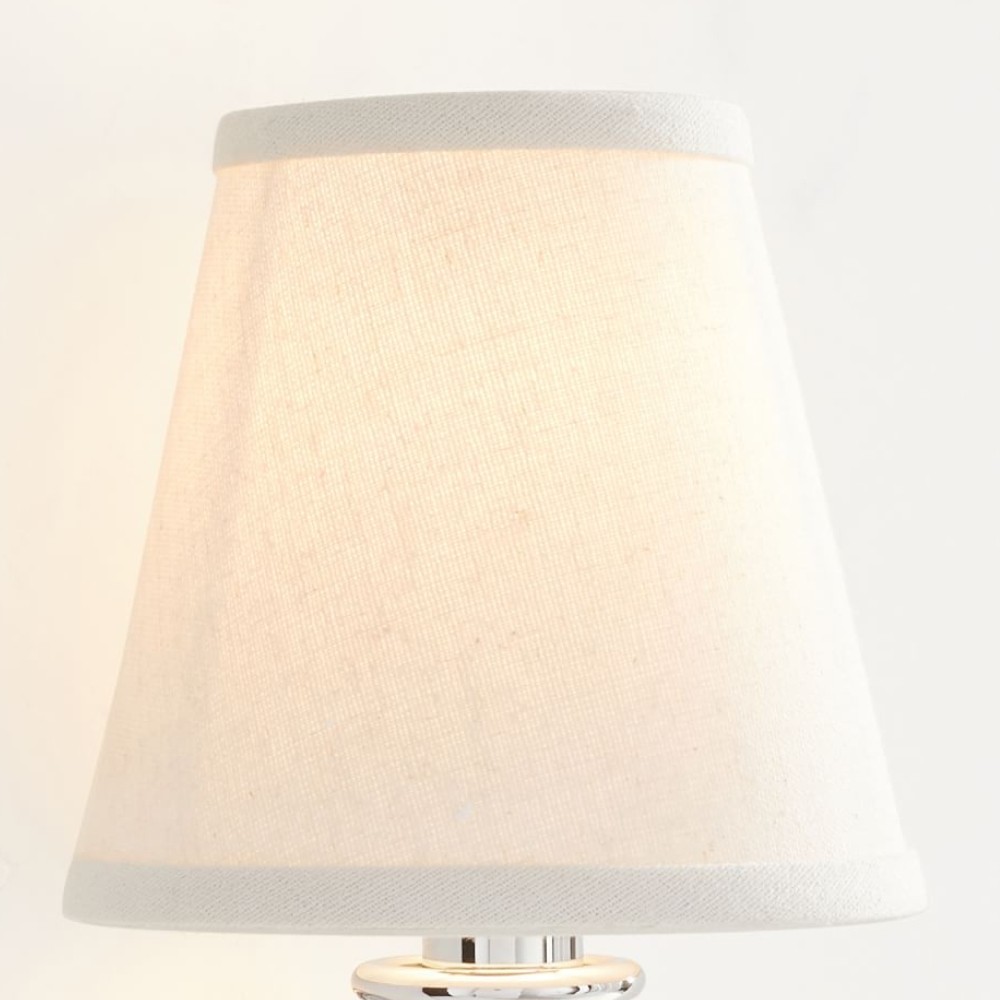 Kalvora Classic Sculpted Wall Sconce – Fabric Shade Sconce For Indoor Accent Lighting KL1162