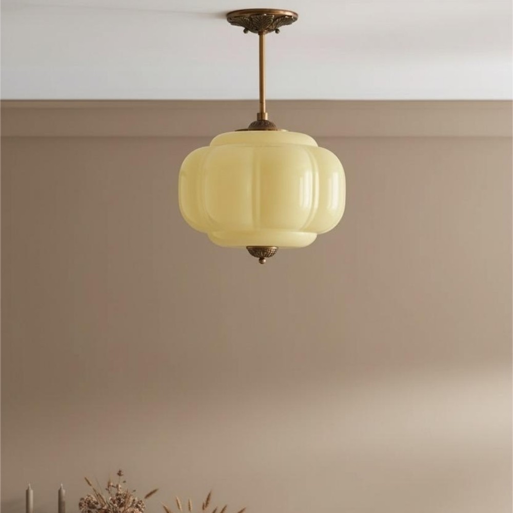 Retro Glass Eloise Pendant Light For Kitchen Island KL801
