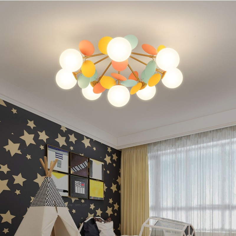 Flower Branch Magic Beans Chandelier