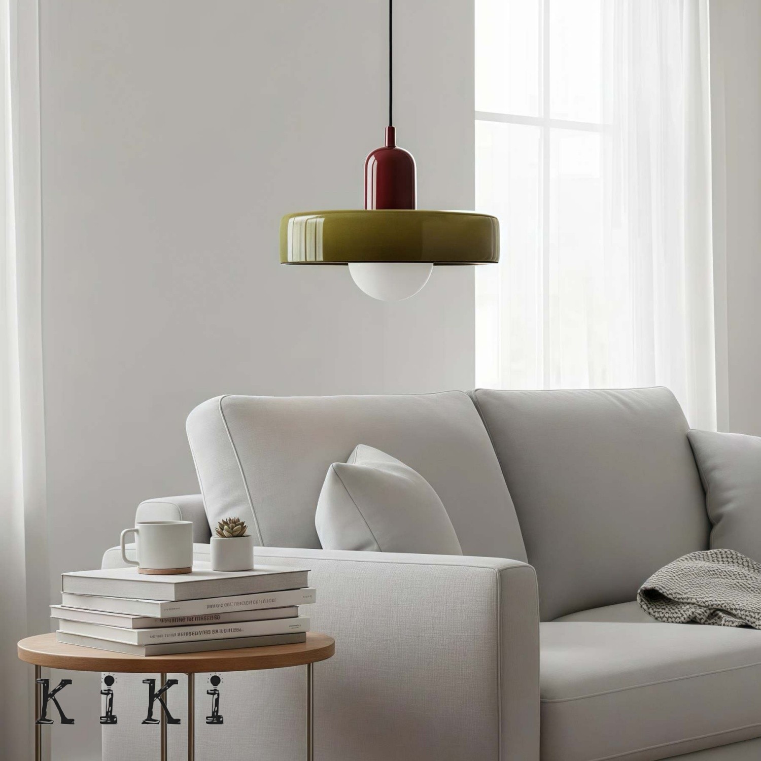 Disc Orb Pendant Light