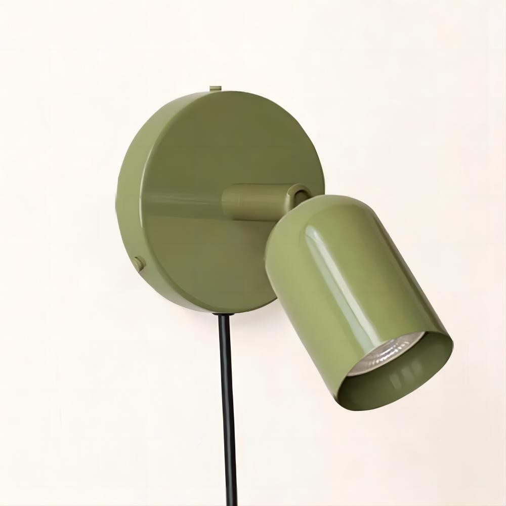 Colorful Bauhaus Cylinder Wall Lamp - Modern Ambient Light for Living Spaces KL15