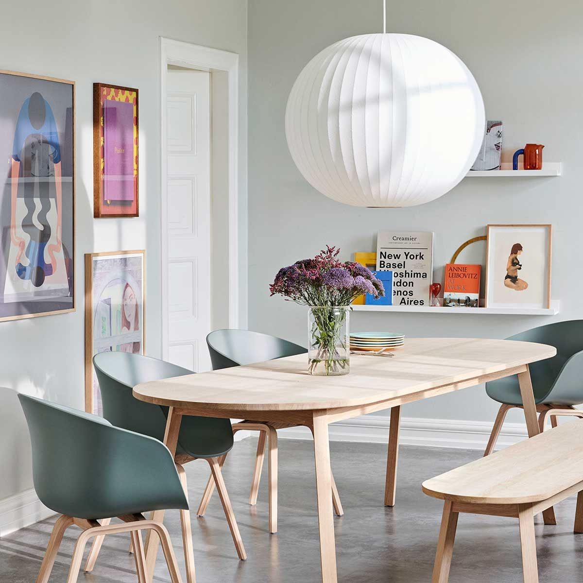 Nelson Minimalist Bubble Pendant Lamp - Elegant Hanging Light for Contemporary Interiors