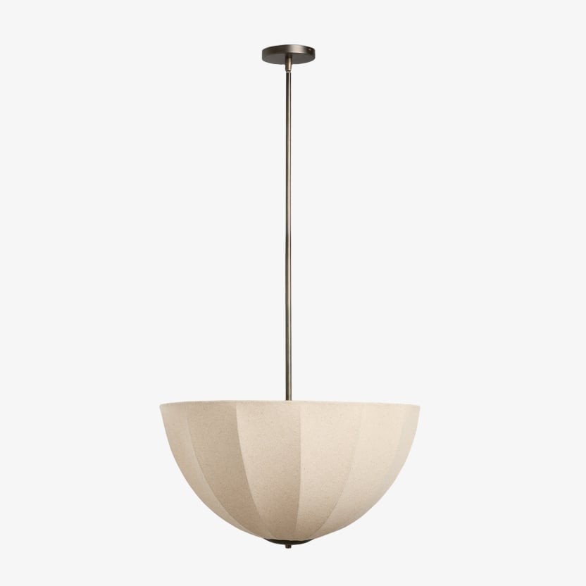 Lumarys Fabric Ceiling Light - Dome Shade Lighting for Hallway and Living Area KL1629