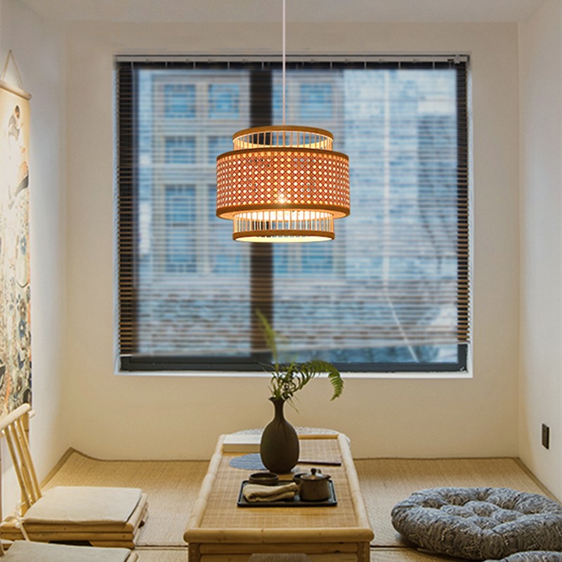 Garden Zen Wabi-sabi Weaving Pendant Light
