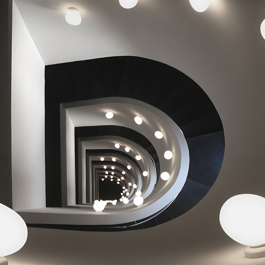 Gregg Wall Light Ceiling Light - Elegant White Shade for Home or Office Spaces