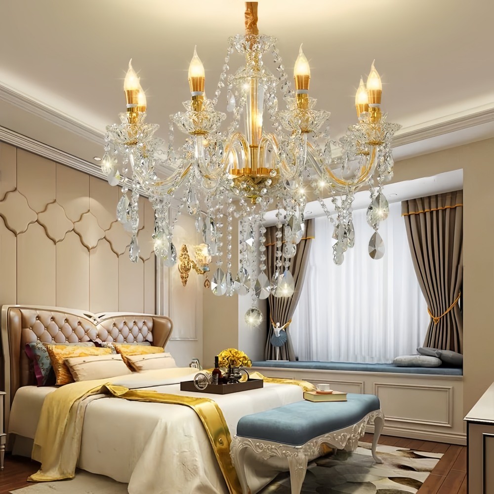 Crystal Chandelier Ceiling Light