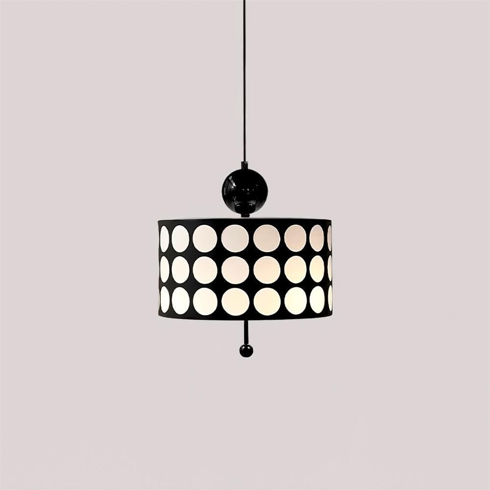 Graphic Checkered Pendant Light - Retro Chic Style for Dining Room and Kitchen Island KL341