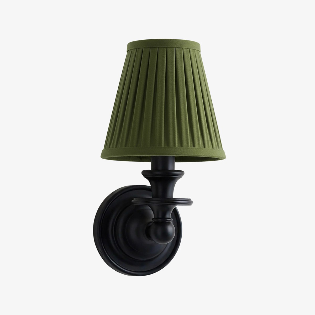 Kalvora Classic Sculpted Wall Sconce – Fabric Shade Sconce For Indoor Accent Lighting KL1162
