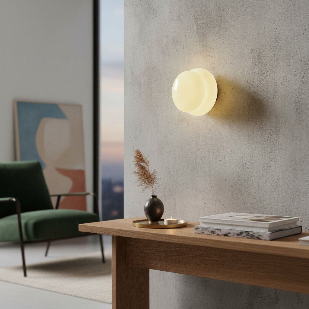 Orra Scandinavian Round Wall Sconce - Timeless Design for Spaces KL1560