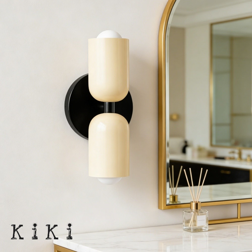 Metal Up Down Wall Sconce - Contemporary Colorful Wall Light for Hallway and Office