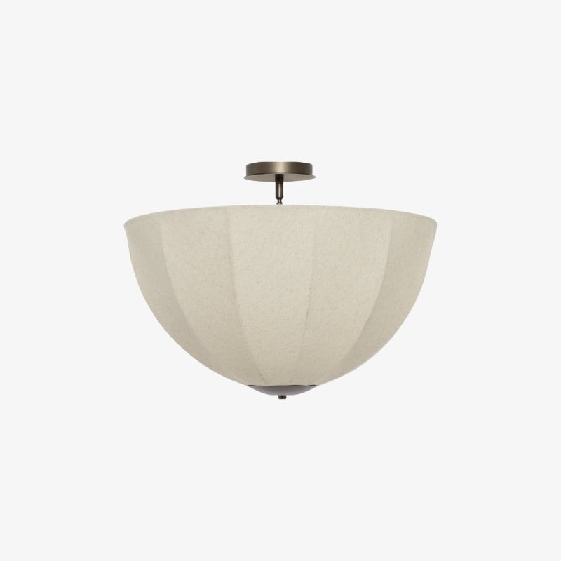 Lumarys Fabric Ceiling Light - Dome Shade Lighting for Hallway and Living Area KL1629