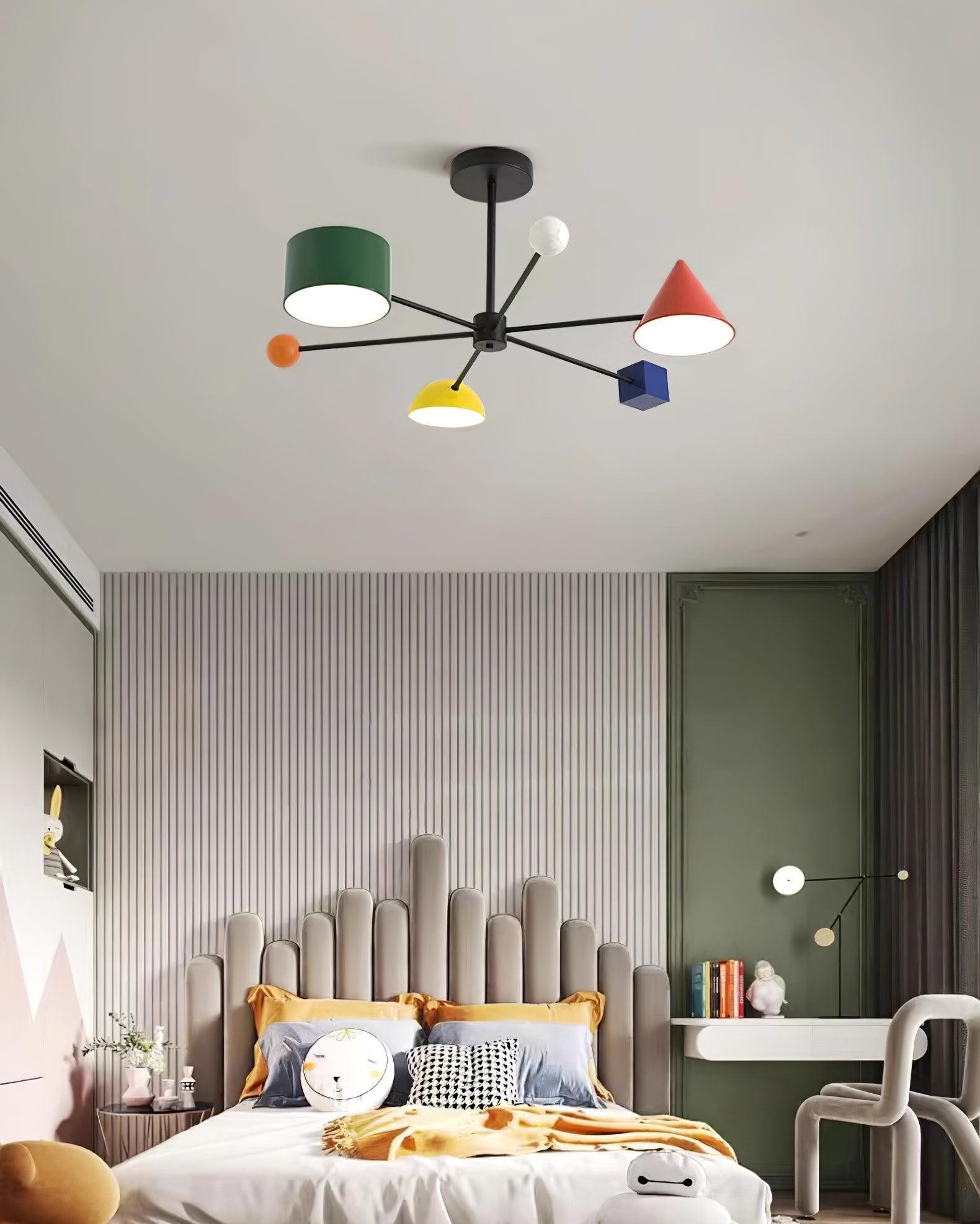 Geometric Colorful Ceiling Light KL392