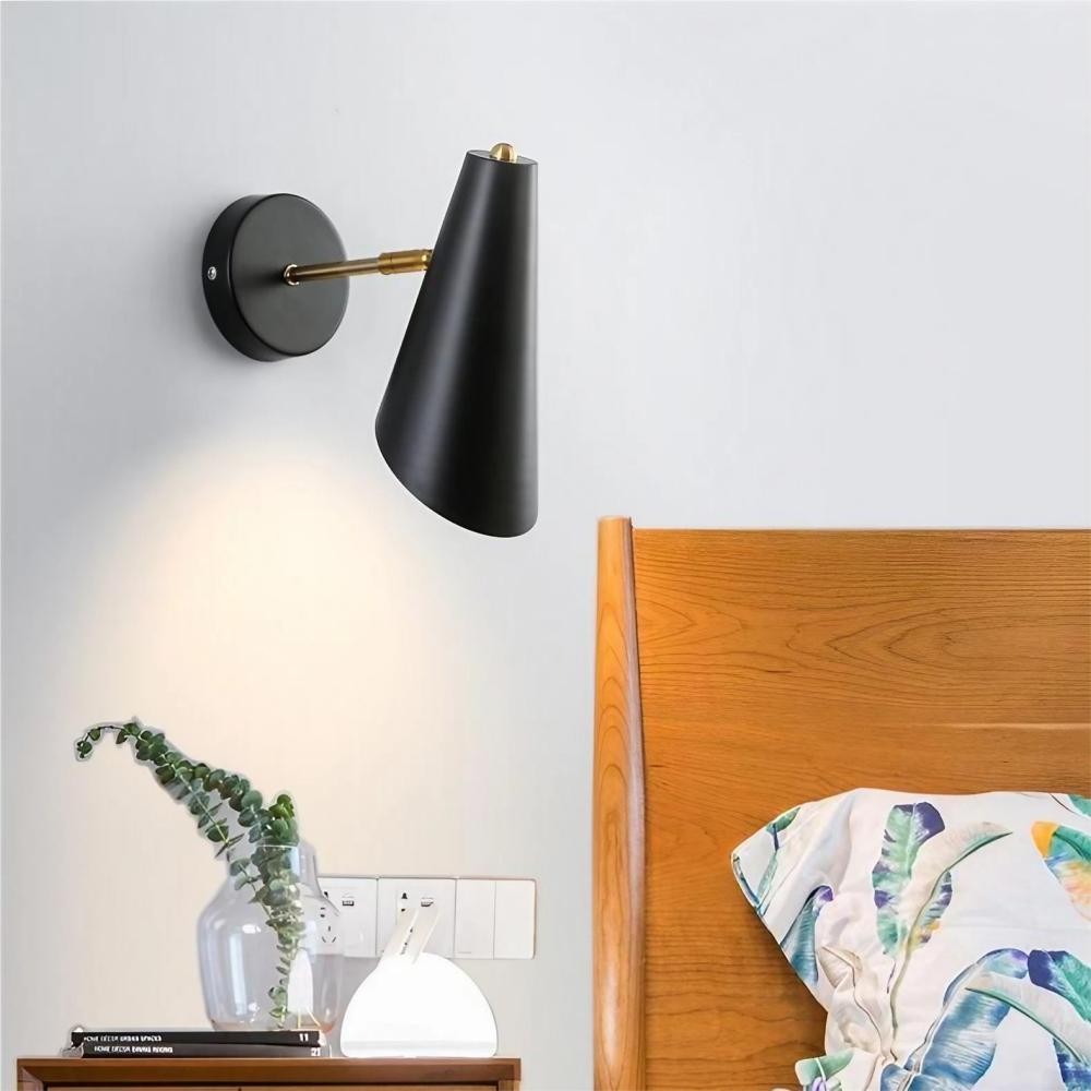 Modern Industrial Adjustable Bedside Wall Light KL03