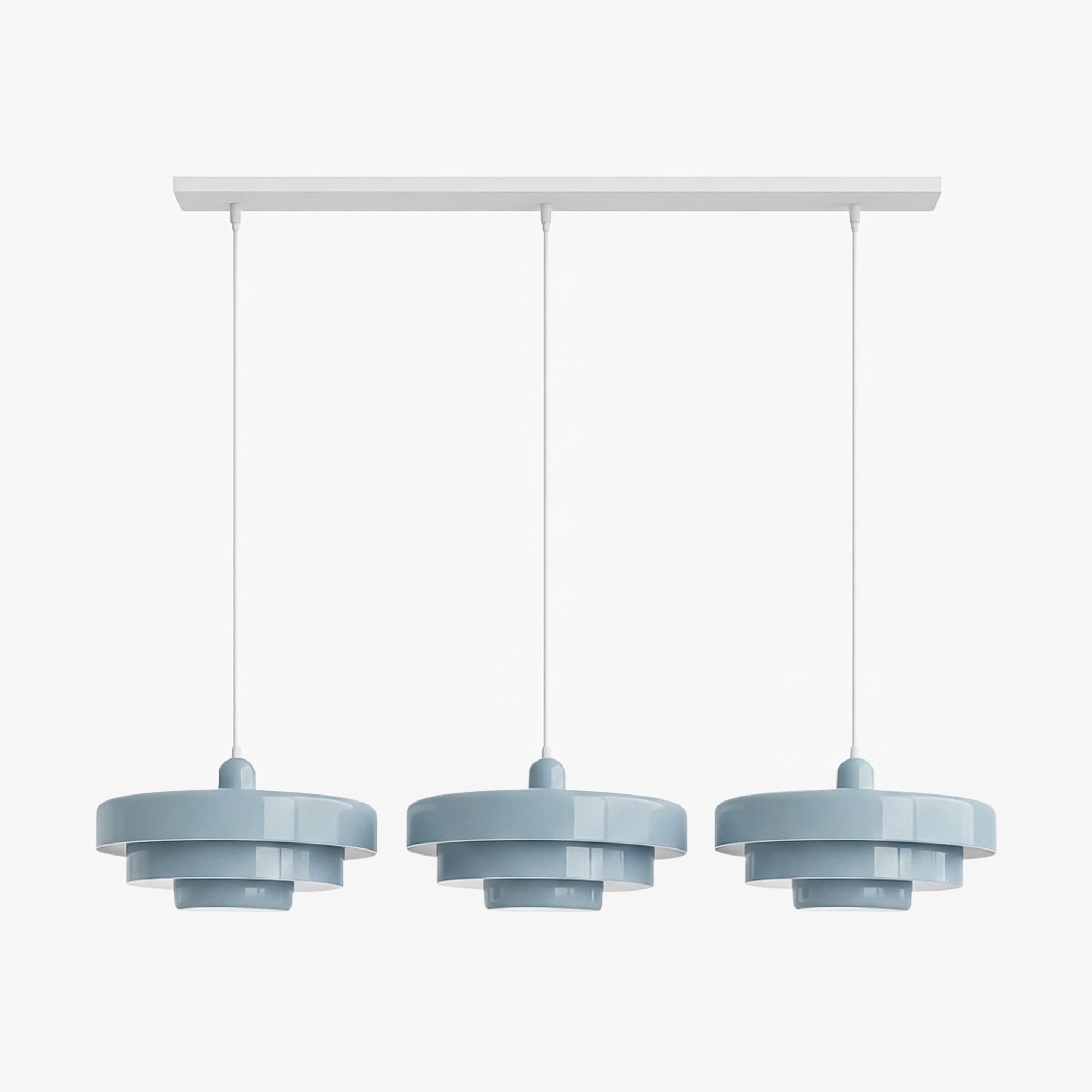 3 Tiers Bauhaus Nordic Macaron Pendant Light - Modern Pendant and Ceiling Light for Living Room KL30