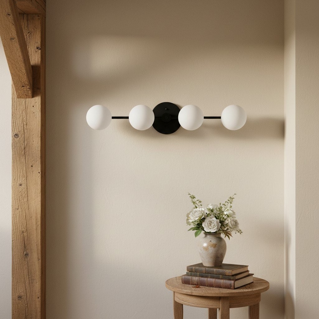 Glorica Glass Long Vanity Light - Modern Minimalist Wall Sconce Design KL1425