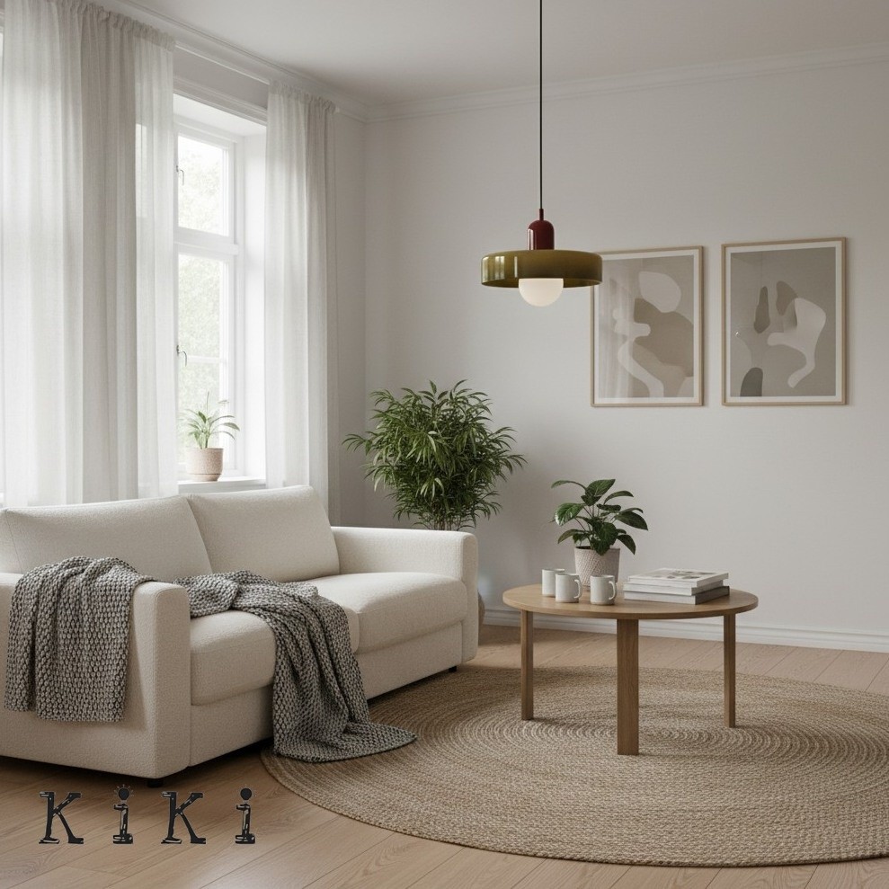 Disc Orb Pendant Light