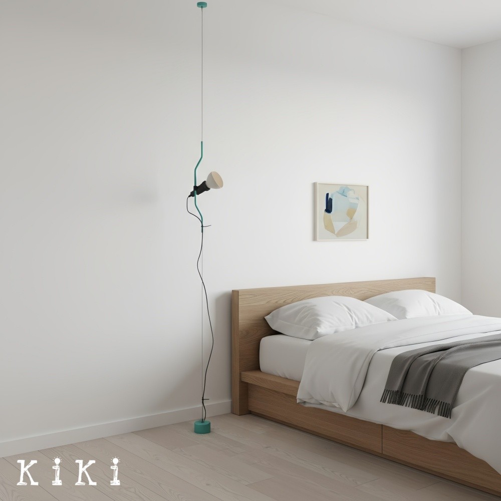 Parentesi Ceiling Lamp - Modern Adjustable Metal Pendant Light for Bedrooms