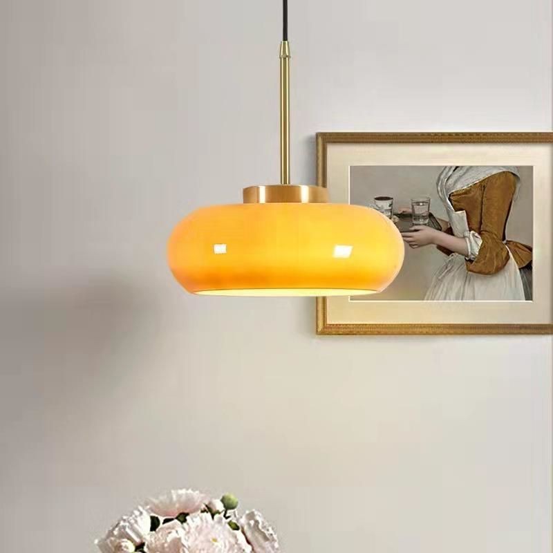 Bauhaus Style Vintage Glass Pendant Light KL38