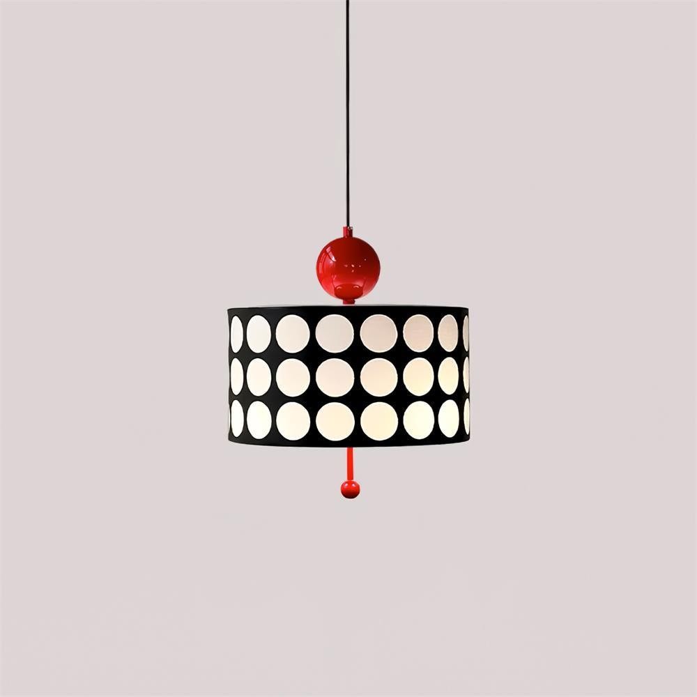 Graphic Checkered Pendant Light - Retro Chic Style for Dining Room and Kitchen Island KL341