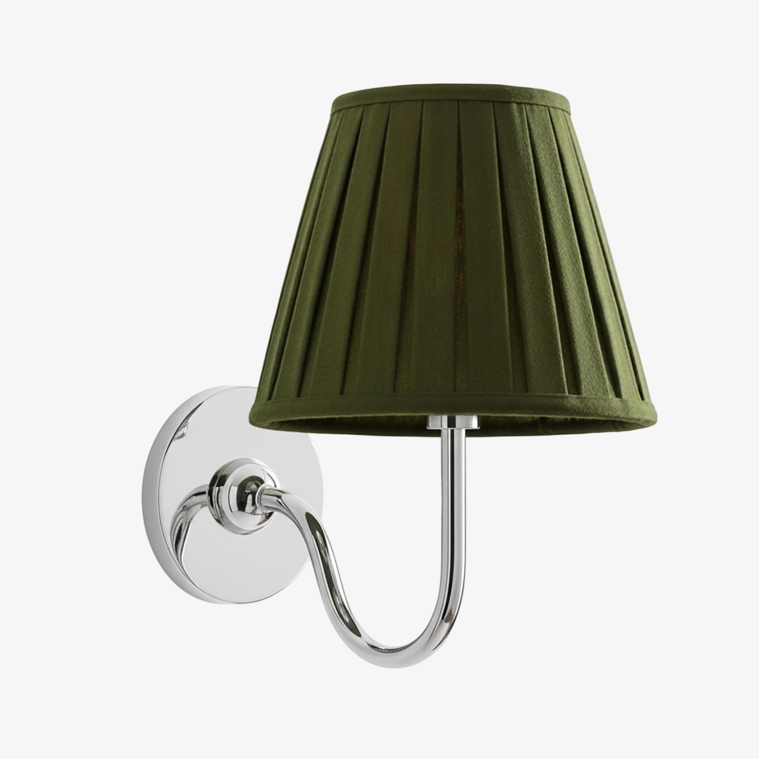 Luvora Vintage Pleated Shade Wall Lamp - Refined Linen Sconce For Bathroom or Corridor KL1272