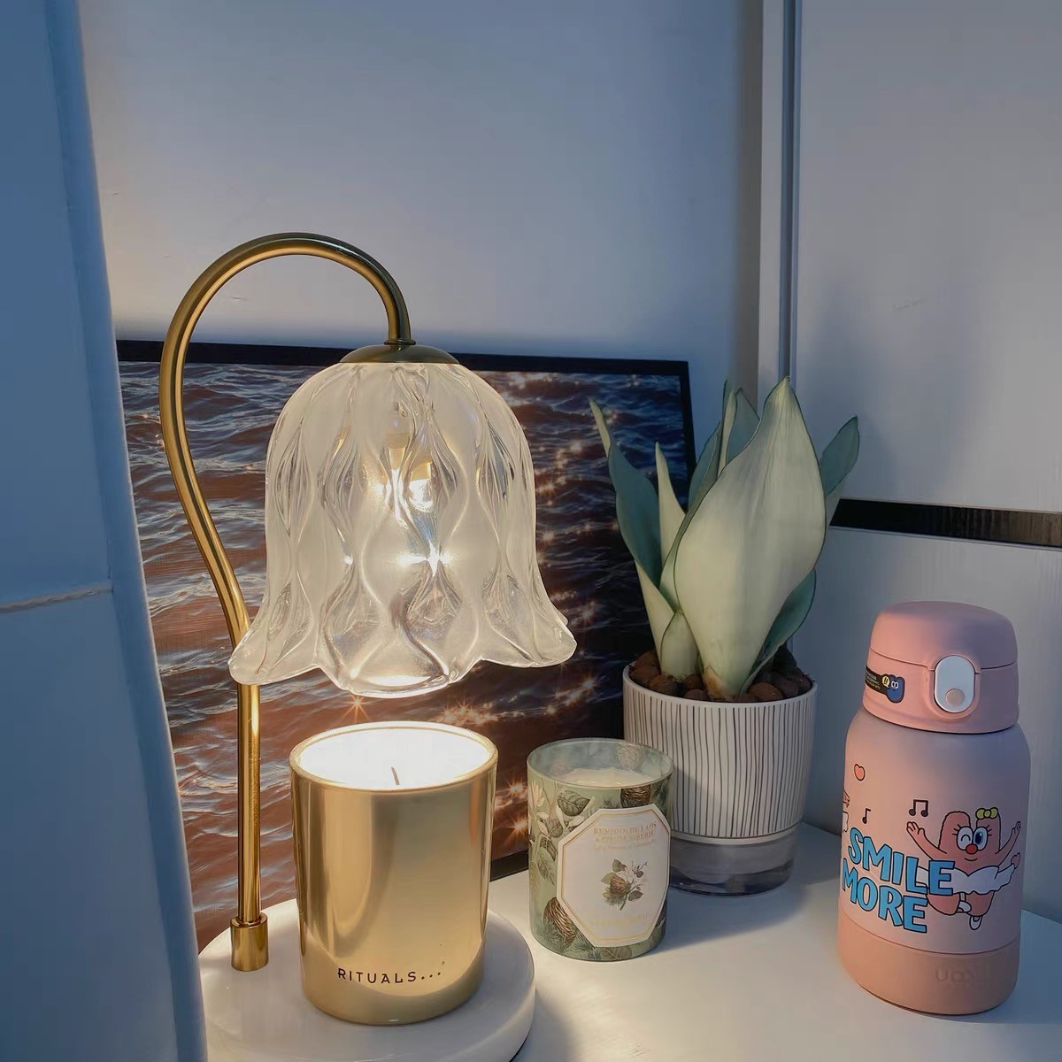 Romantic Melting Wax Table Lamp