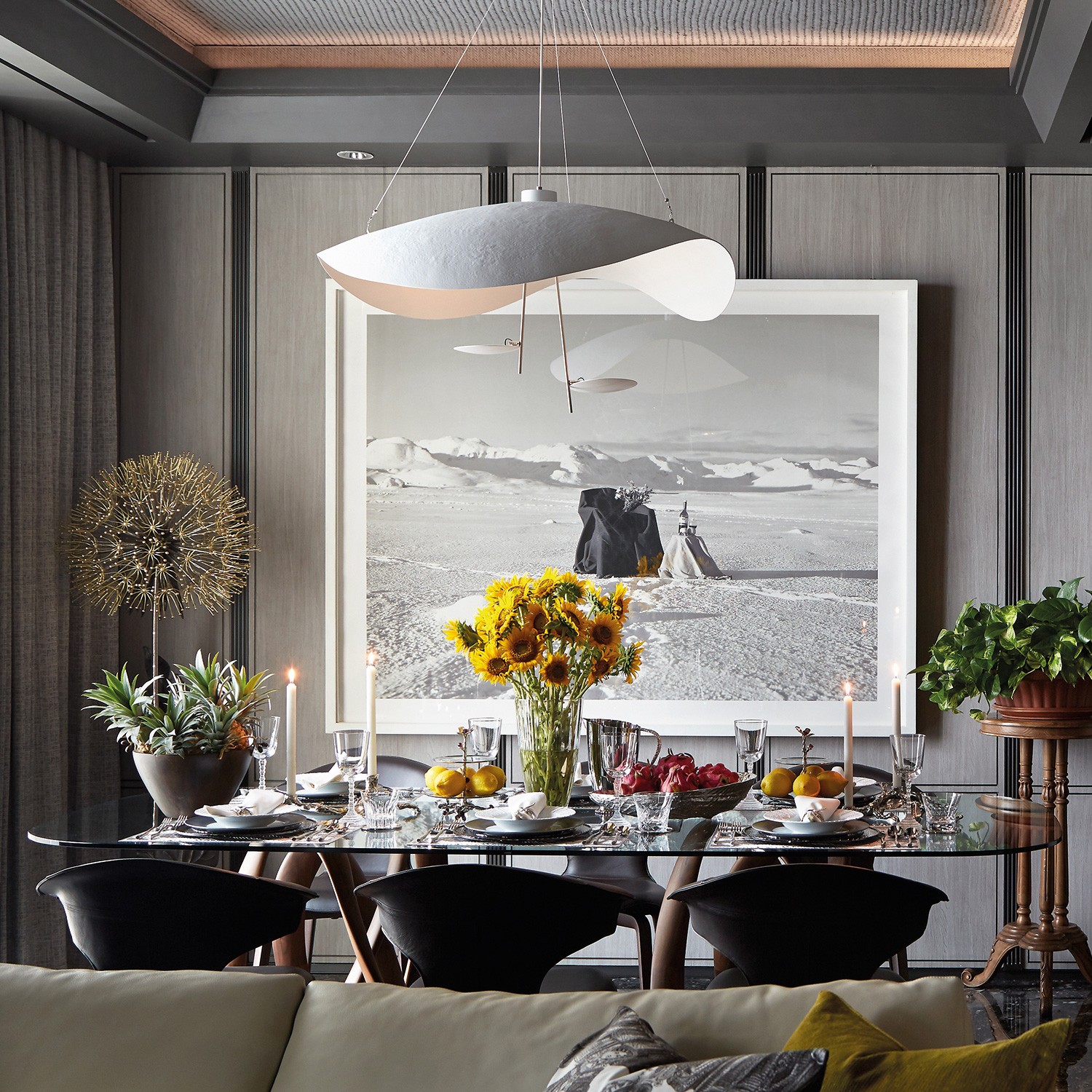 Lederam Manta Pendant Light