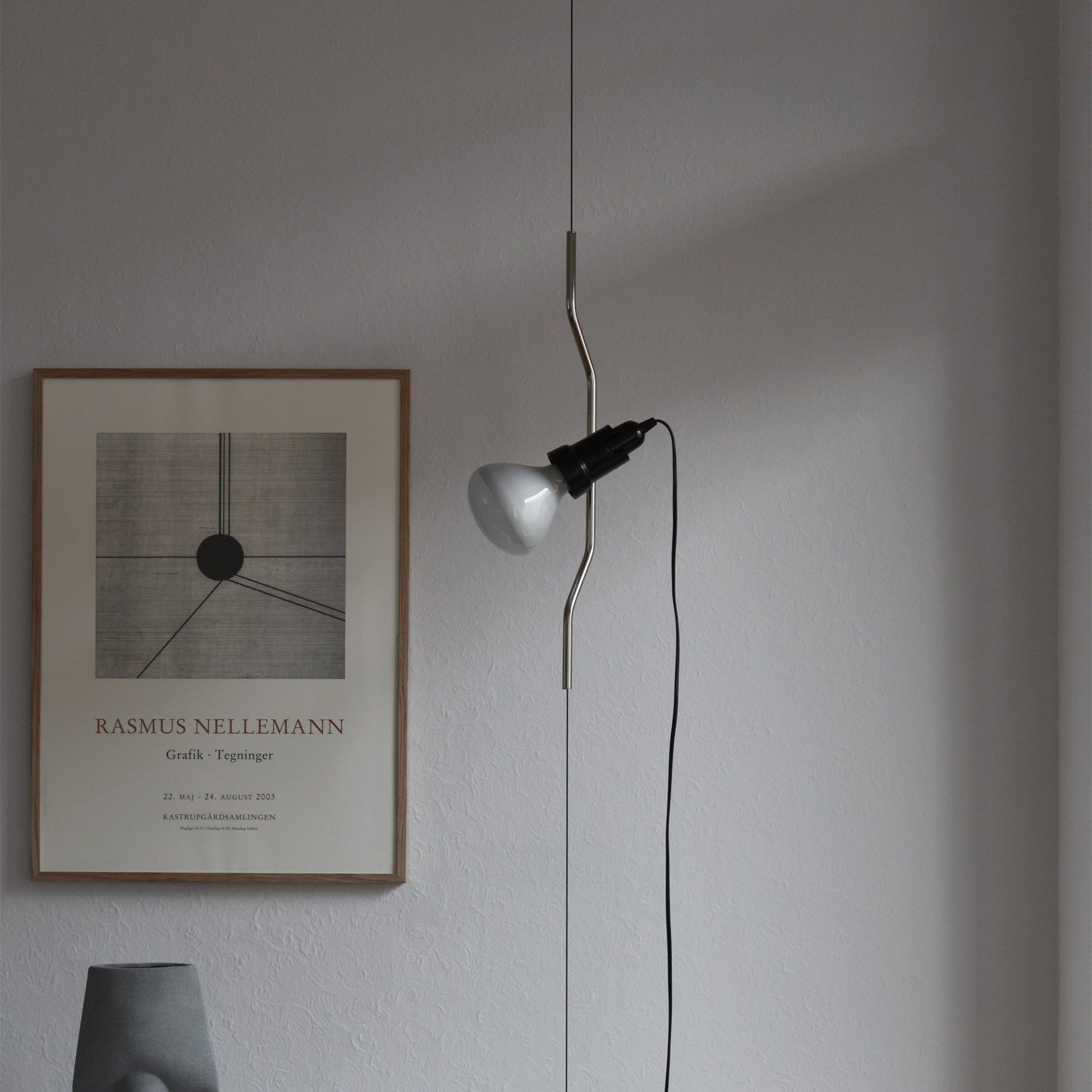 Parentesi Ceiling Lamp - Modern Adjustable Metal Pendant Light for Bedrooms