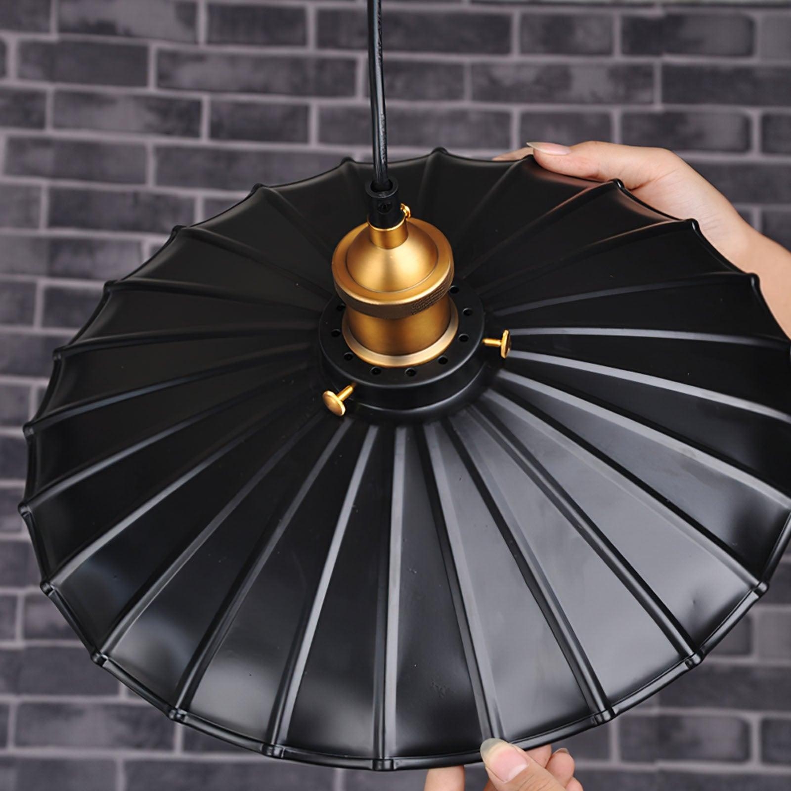 Black Skirt Pendant Light D359