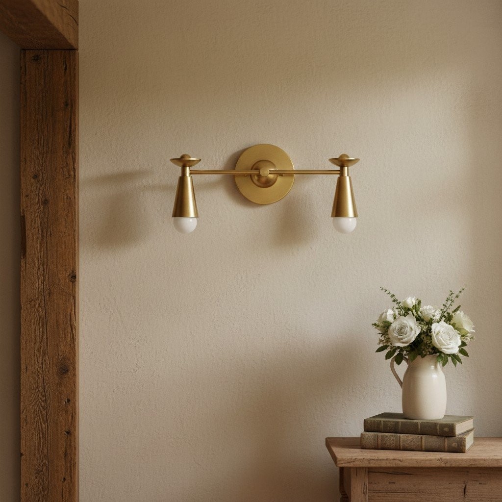 Pyralis Cone Modern Art Deco Lighting - Vintage Style Vanity Sconce Light KL1434