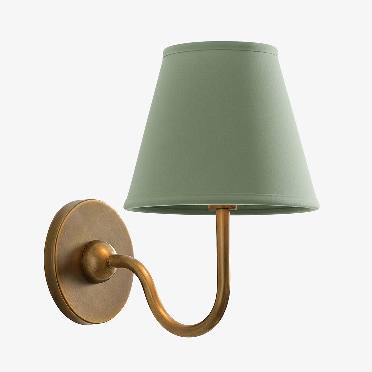 Luvora Vintage Pleated Shade Wall Lamp - Refined Linen Sconce For Bathroom or Corridor KL1272