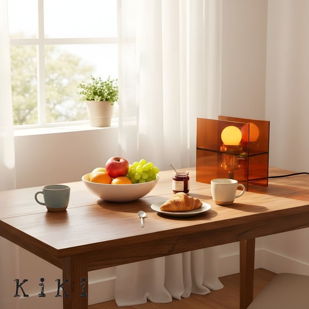 Sunset Glow Horizon Table Lamp - Contemporary Decorative Lighting for Home Interior Spaces KL2302