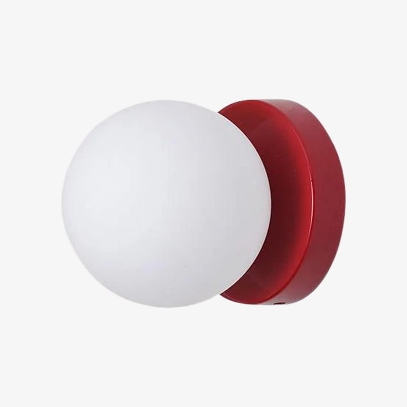 Nuevola Modern Glass Metal Wall Light - Artistic Accent Sconce for Cozy Nooks KL2089