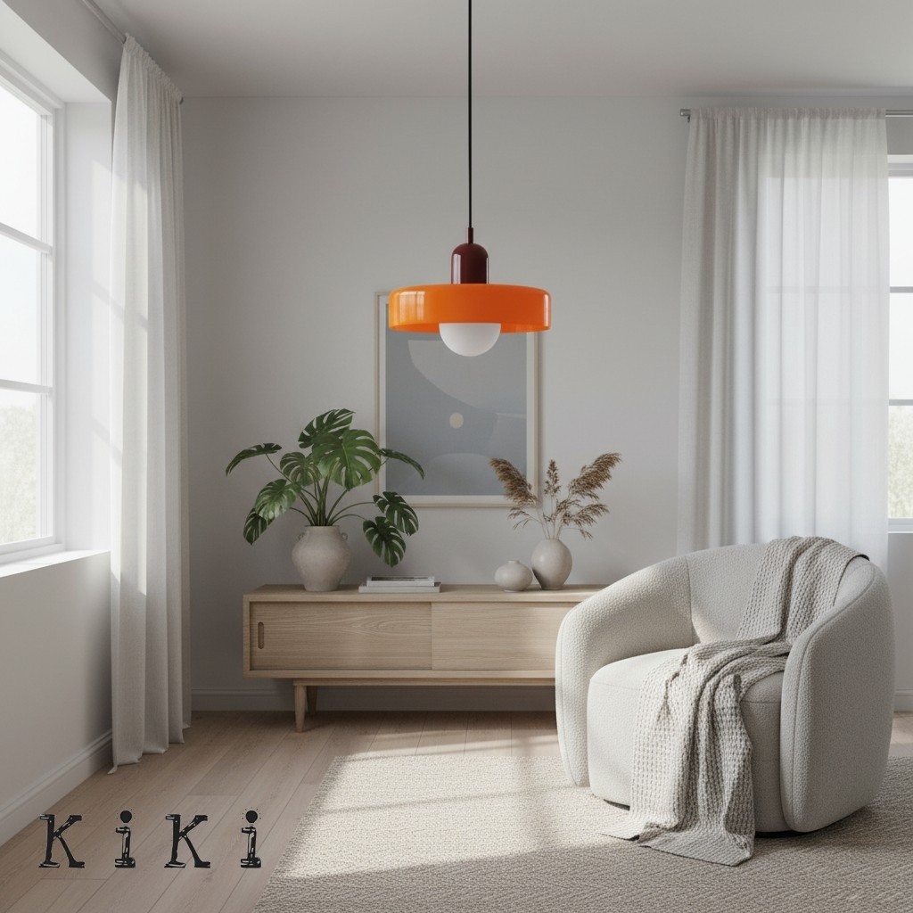 Disc Orb Pendant Light