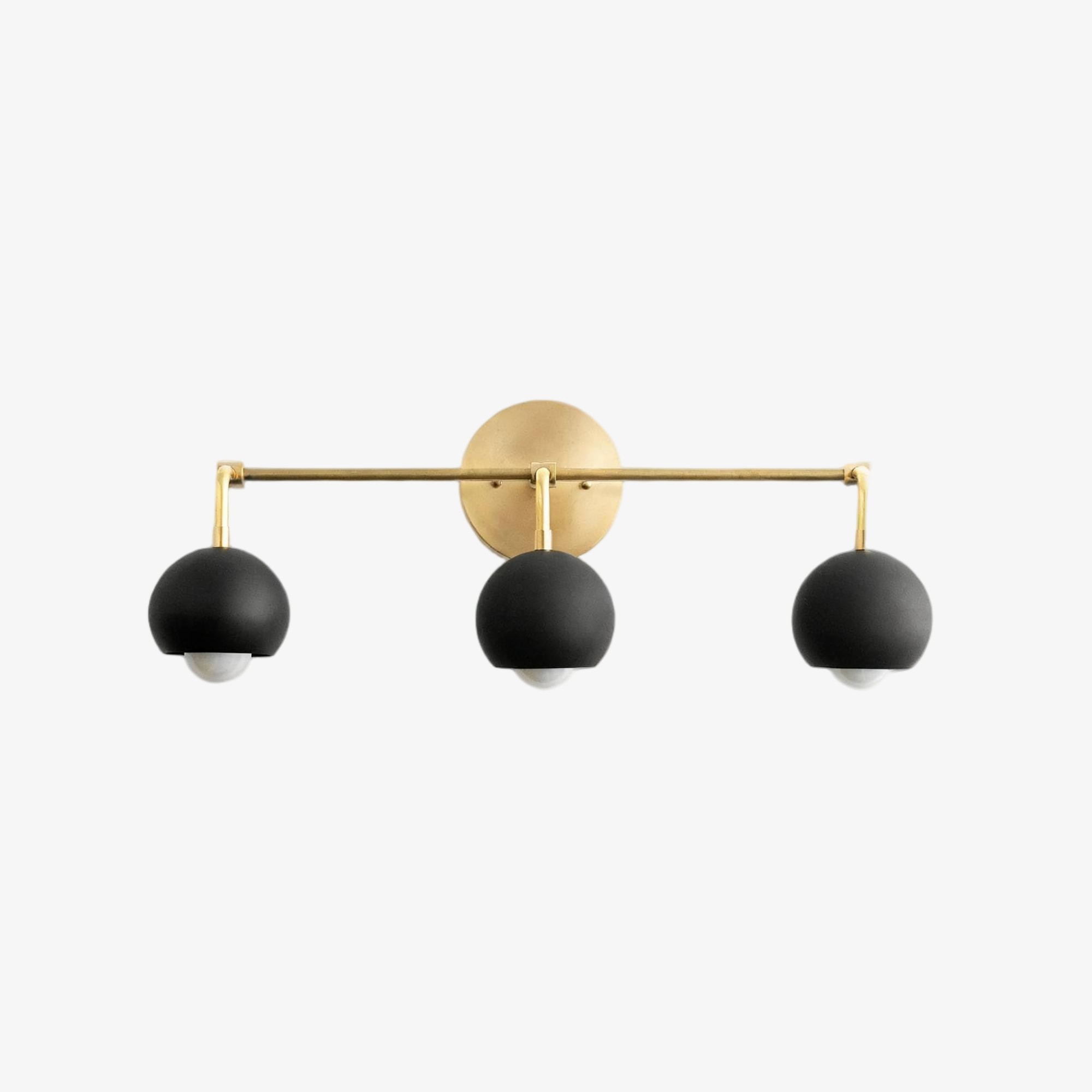 Metio Dome Decorative Vanity Light - Classic Orb Shade Bathroom Wall Lamp KL1424