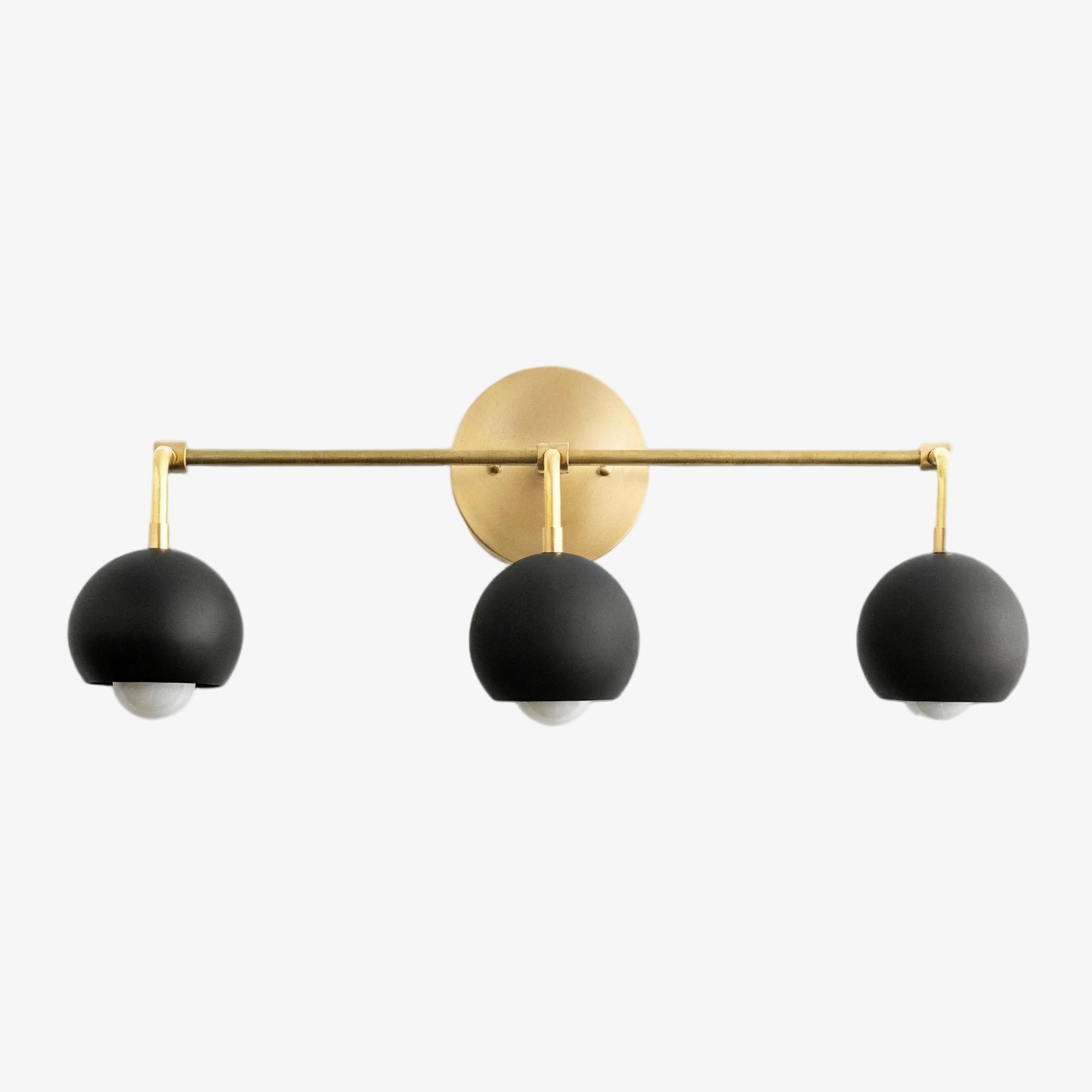 Metio Dome Decorative Vanity Light - Classic Orb Shade Bathroom Wall Lamp KL1424