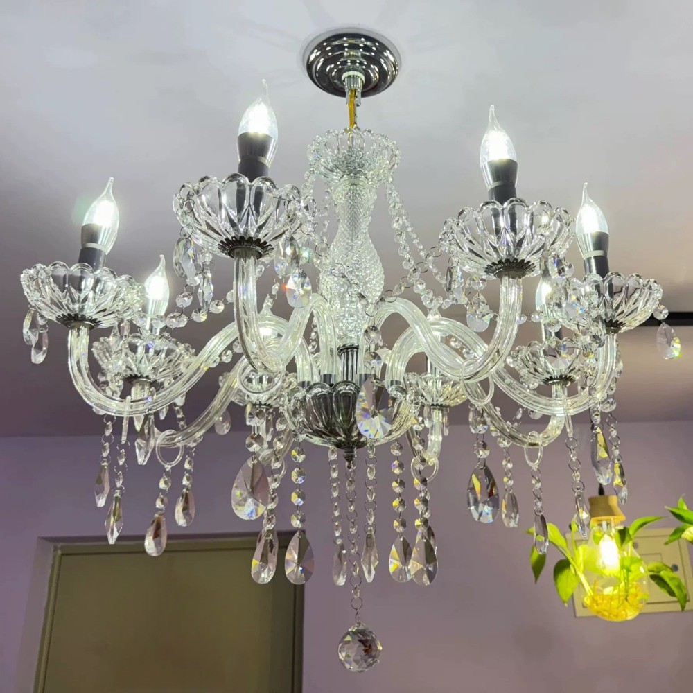 Crystal Chandelier Ceiling Light