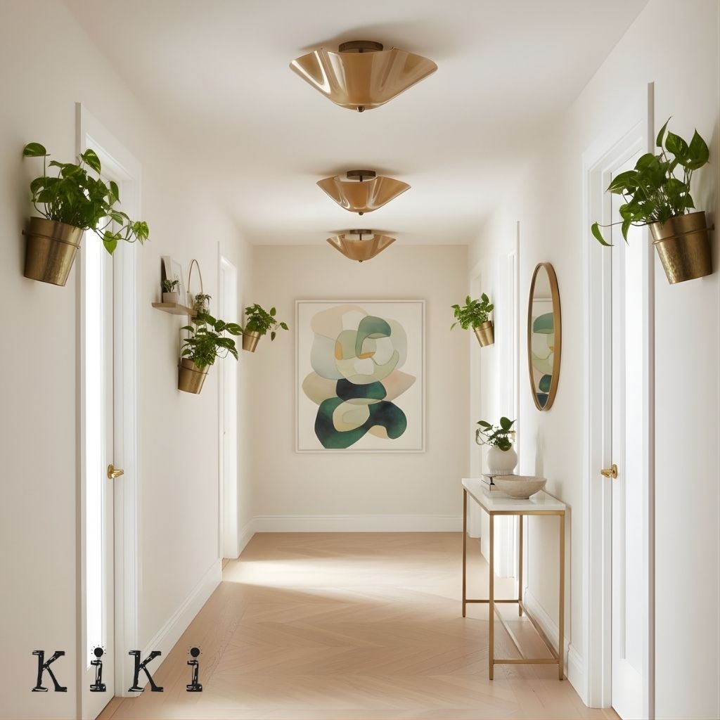 Bellina Minimalist Glass Ceiling Light - Elegant Modern Lighting for Living Areas KL1439