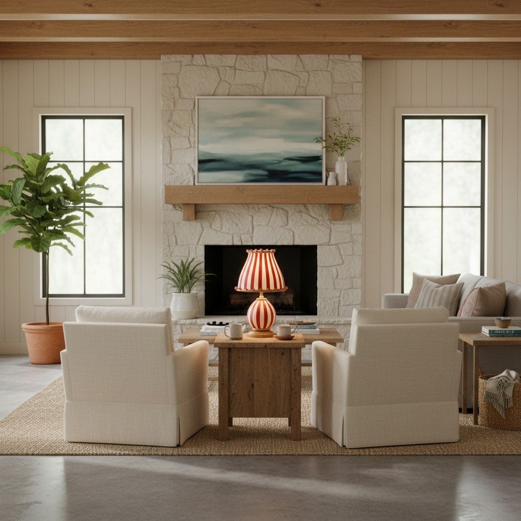 Festilo Artistic Dome Table Lamp - Decorative Lighting Accent for Home Indoor KL2100