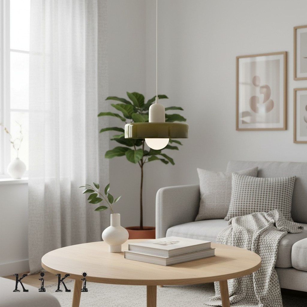 Disc Orb Pendant Light