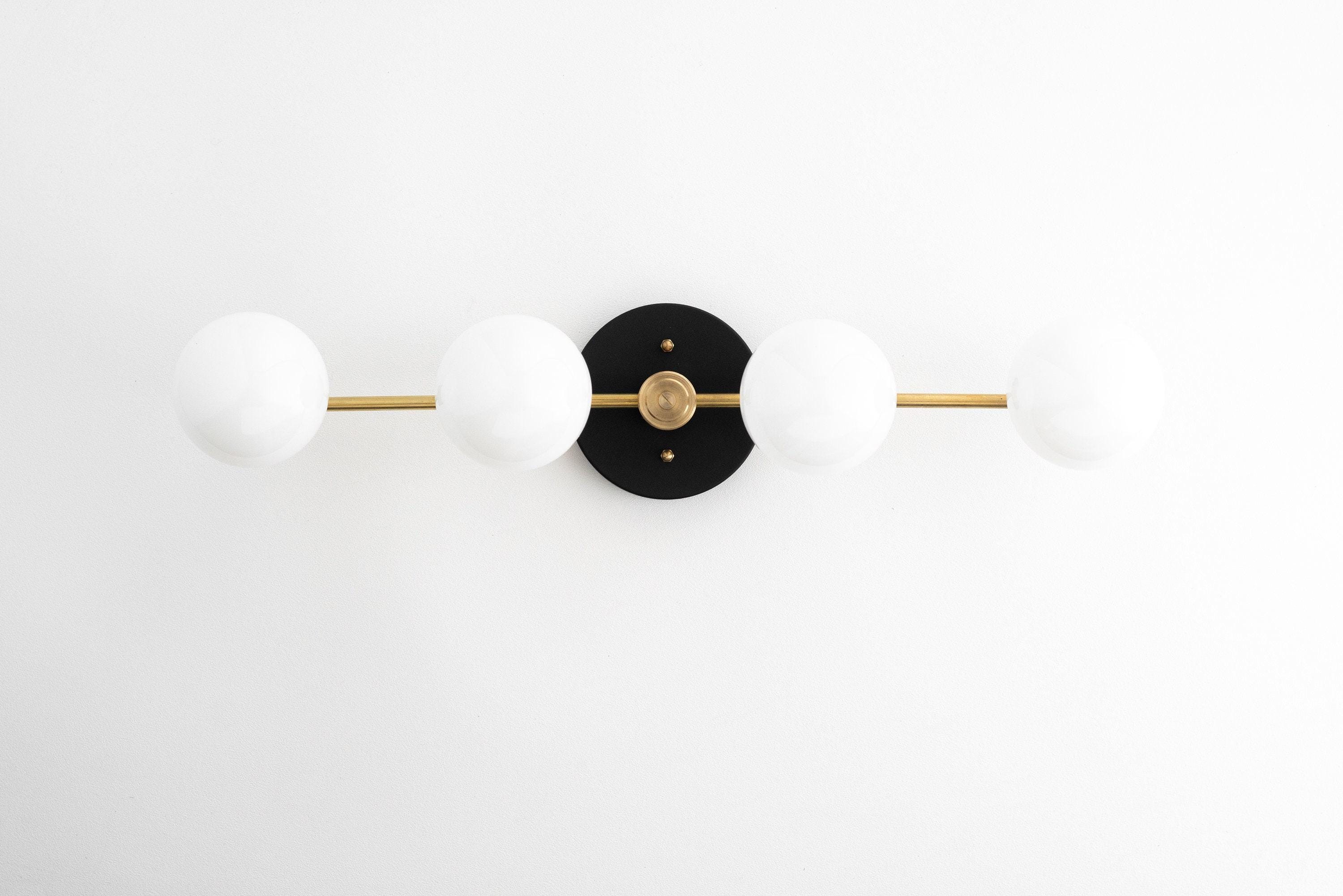 Glorica Glass Long Vanity Light - Modern Minimalist Wall Sconce Design KL1425