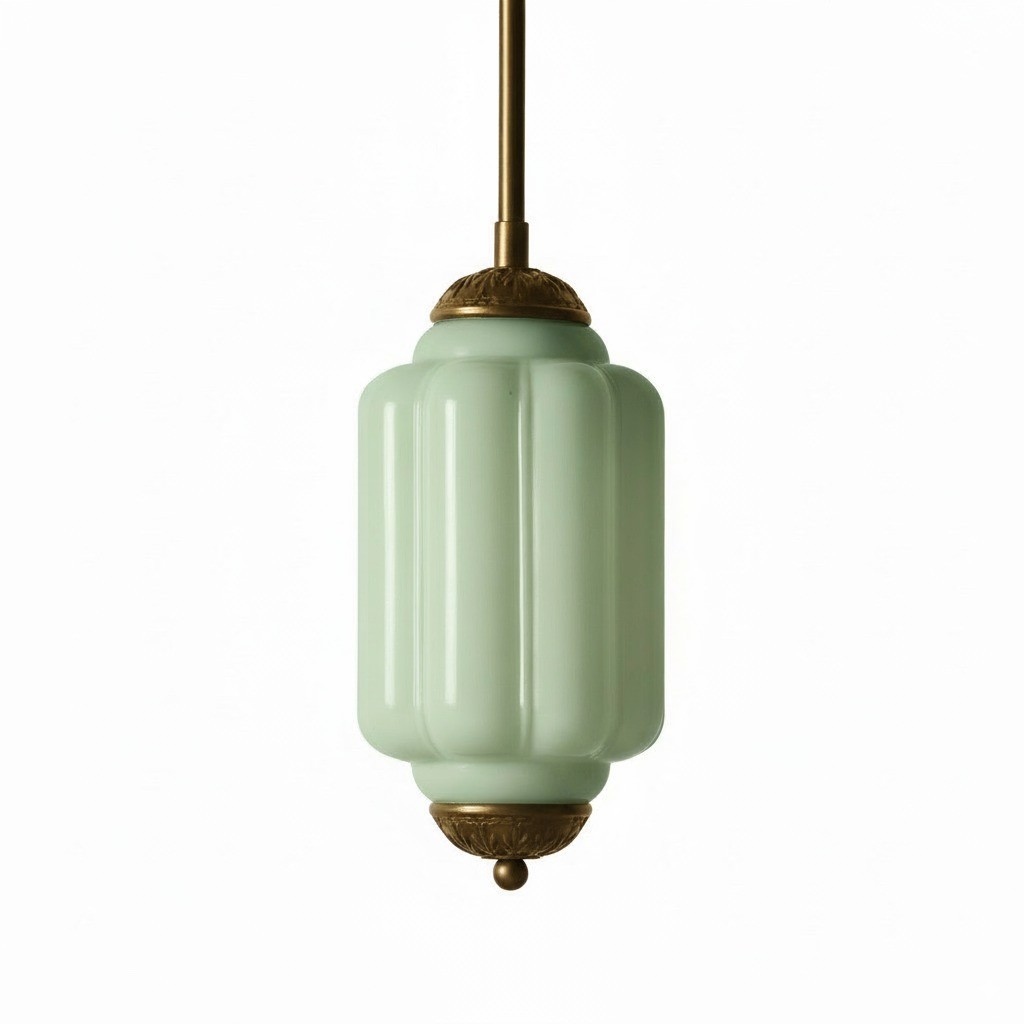 Eloise Simple Glass Irregular Lantern Pendant Lamp KL828