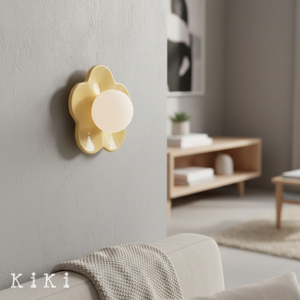 Florixa Blooming Flower Wall Light - Decorative Indoor Lamp for Bedroom and Living Room KL2066