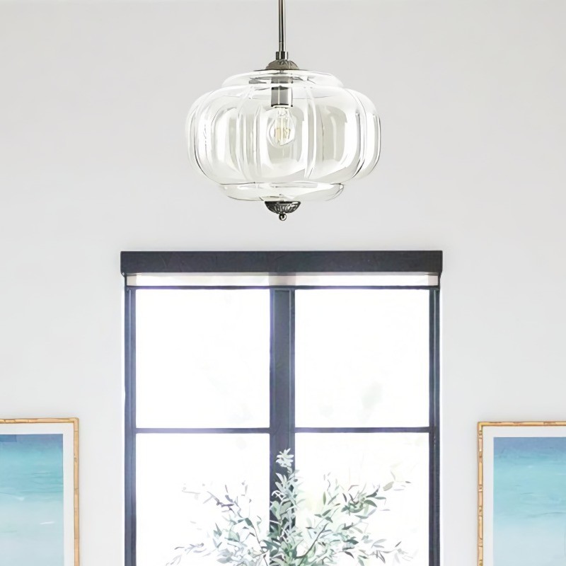 Retro Glass Eloise Pendant Light For Kitchen Island KL801