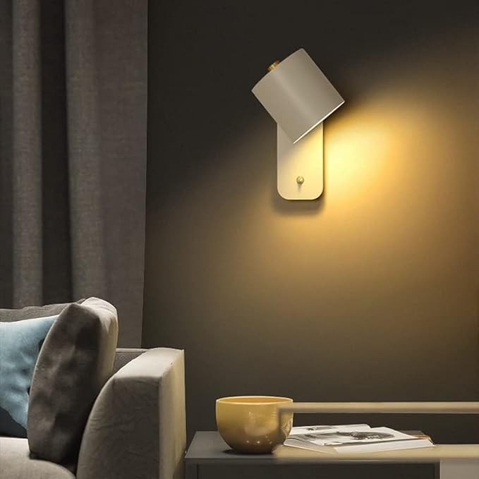 Modern Minimalist Swivel Cylinder Wall Sconce KL02