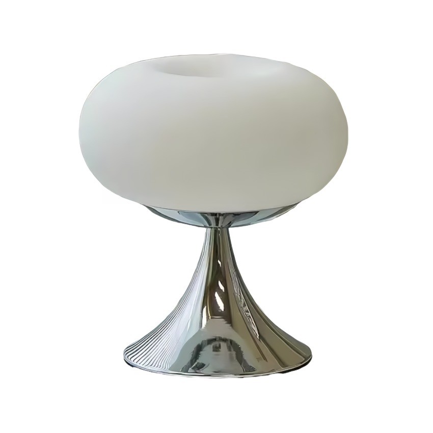 Lollora Apple Metal Glass Table Lamp - Soft Mood Lighting for Nightstand and Study KL128