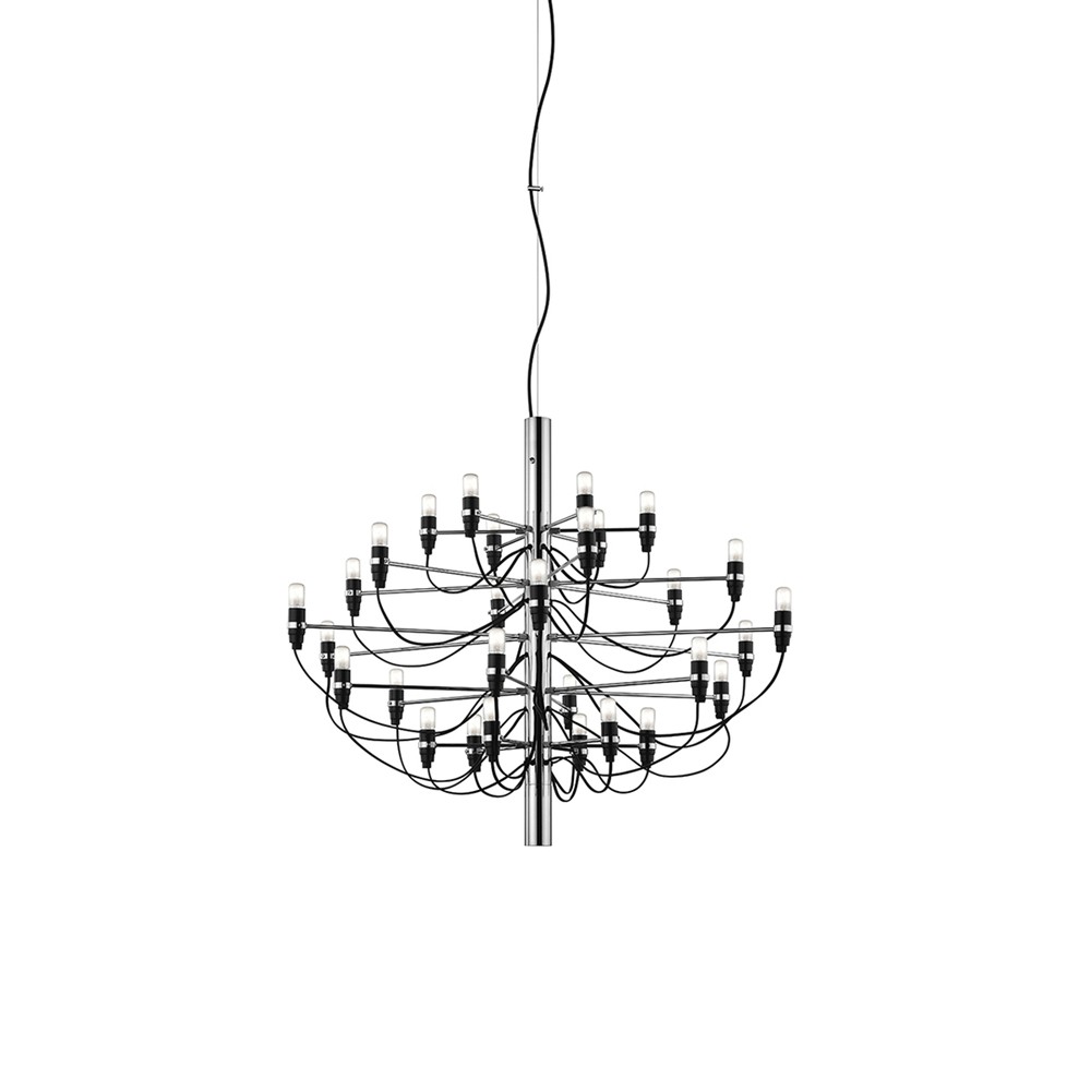 2097 Suspension Lamp - Sleek Multi-Head Chandelier For High Ceilings and Large Spaces