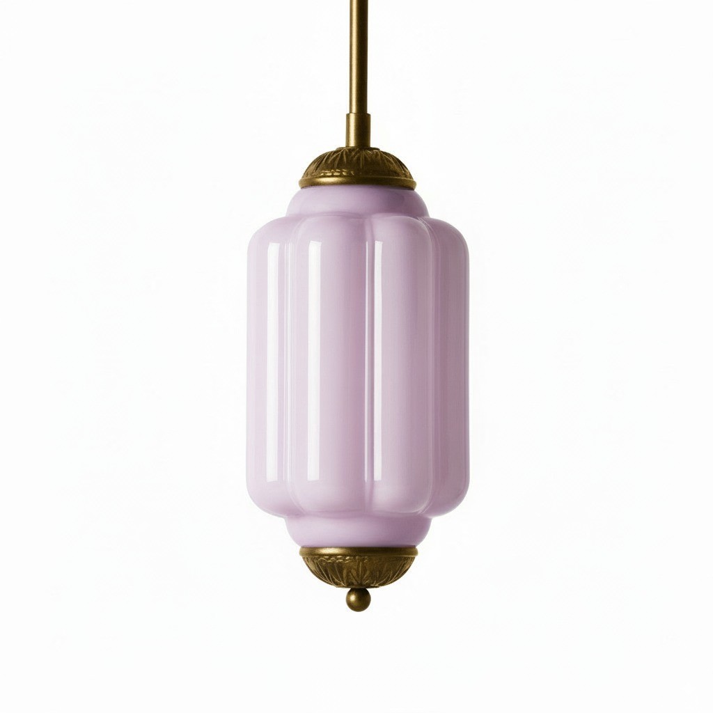 Eloise Simple Glass Irregular Lantern Pendant Lamp KL828