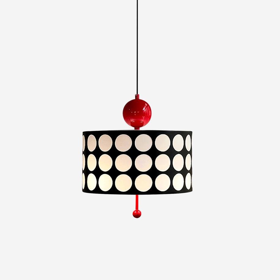 Graphic Checkered Pendant Light - Retro Chic Style for Dining Room and Kitchen Island KL341
